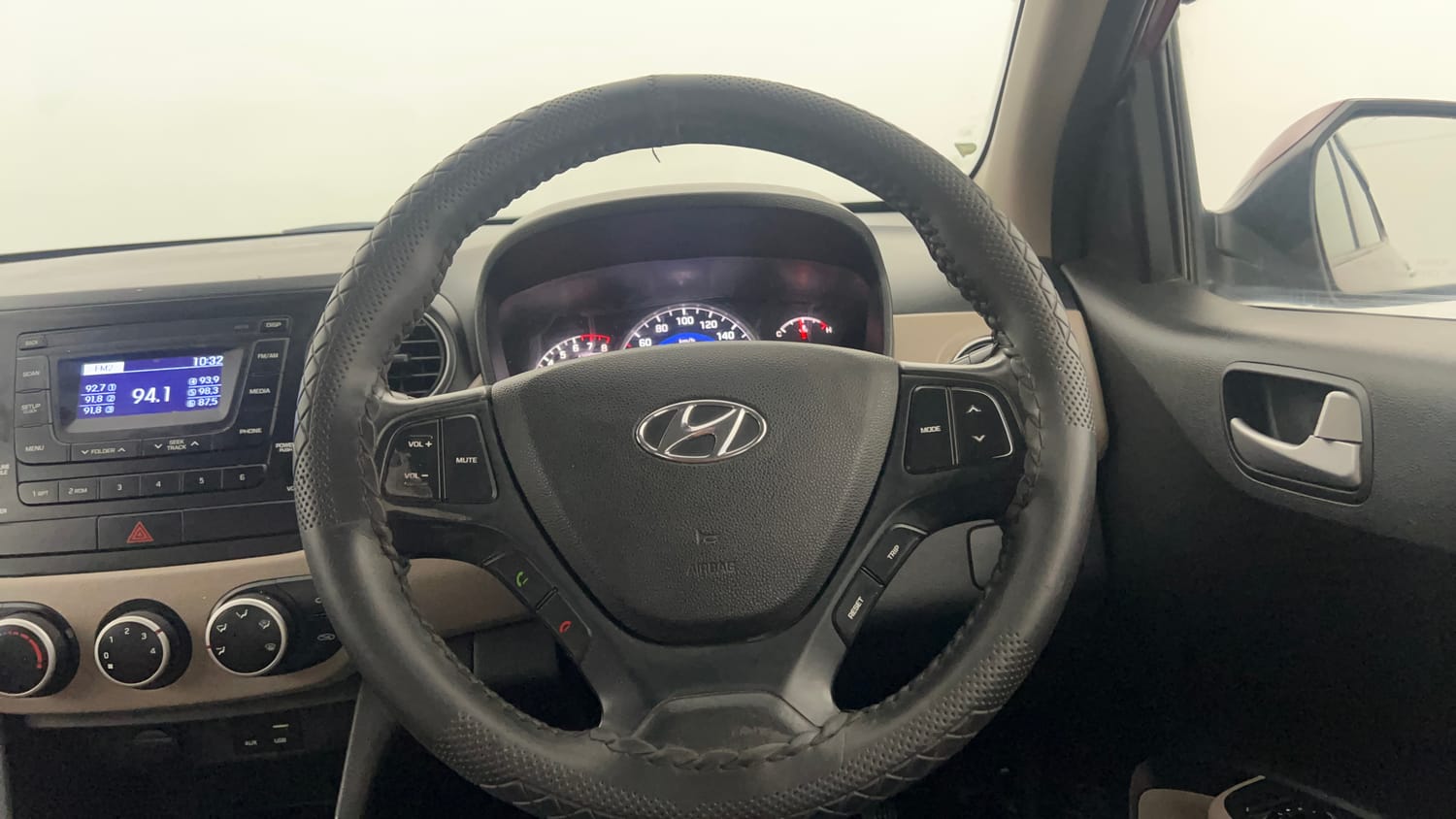 Used 2016 Hyundai Grand i10 Asta 1.2 Kappa VTVT (O) Petrol Manual interior STEERING VIEW