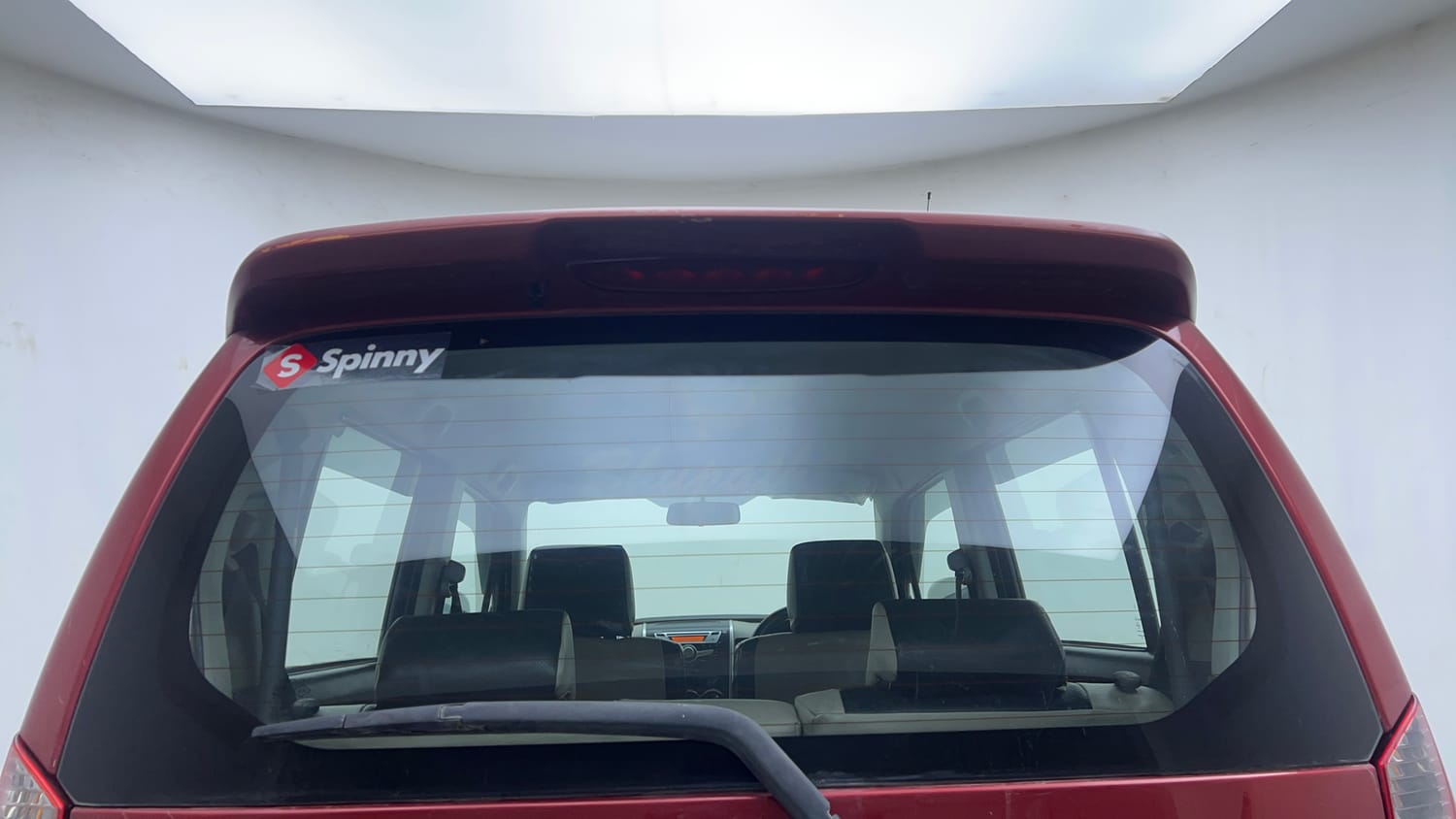 Used 2016 Maruti Suzuki Wagon R 1.0 VXI AMT Petrol Automatic exterior BACK WINDSHIELD VIEW
