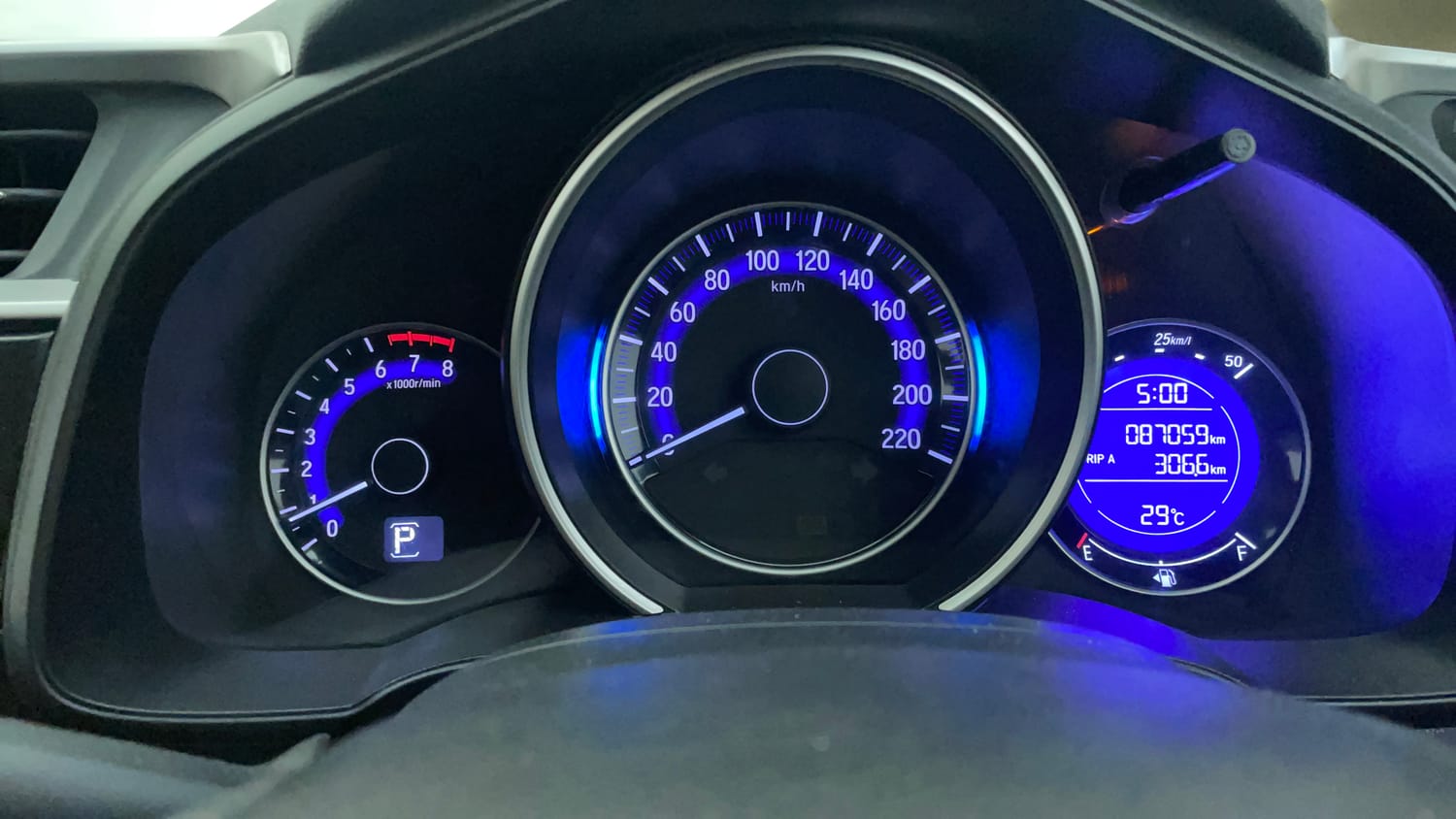 Used 2021 Honda Jazz ZX CVT Petrol Automatic interior CLUSTERMETER VIEW