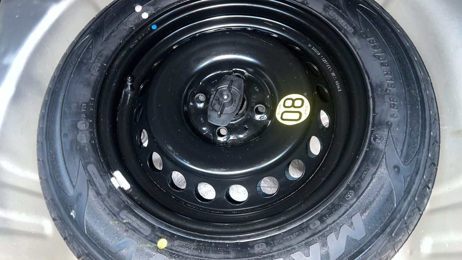 Used 2019 Maruti Suzuki Baleno Alpha Petrol Manual tyres SPARE TYRE VIEW