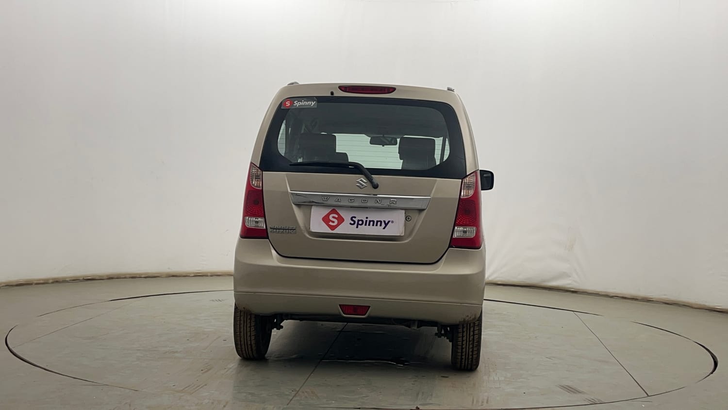 Used 2013 Maruti Suzuki Wagon R VXI Petrol Manual exterior BACK VIEW