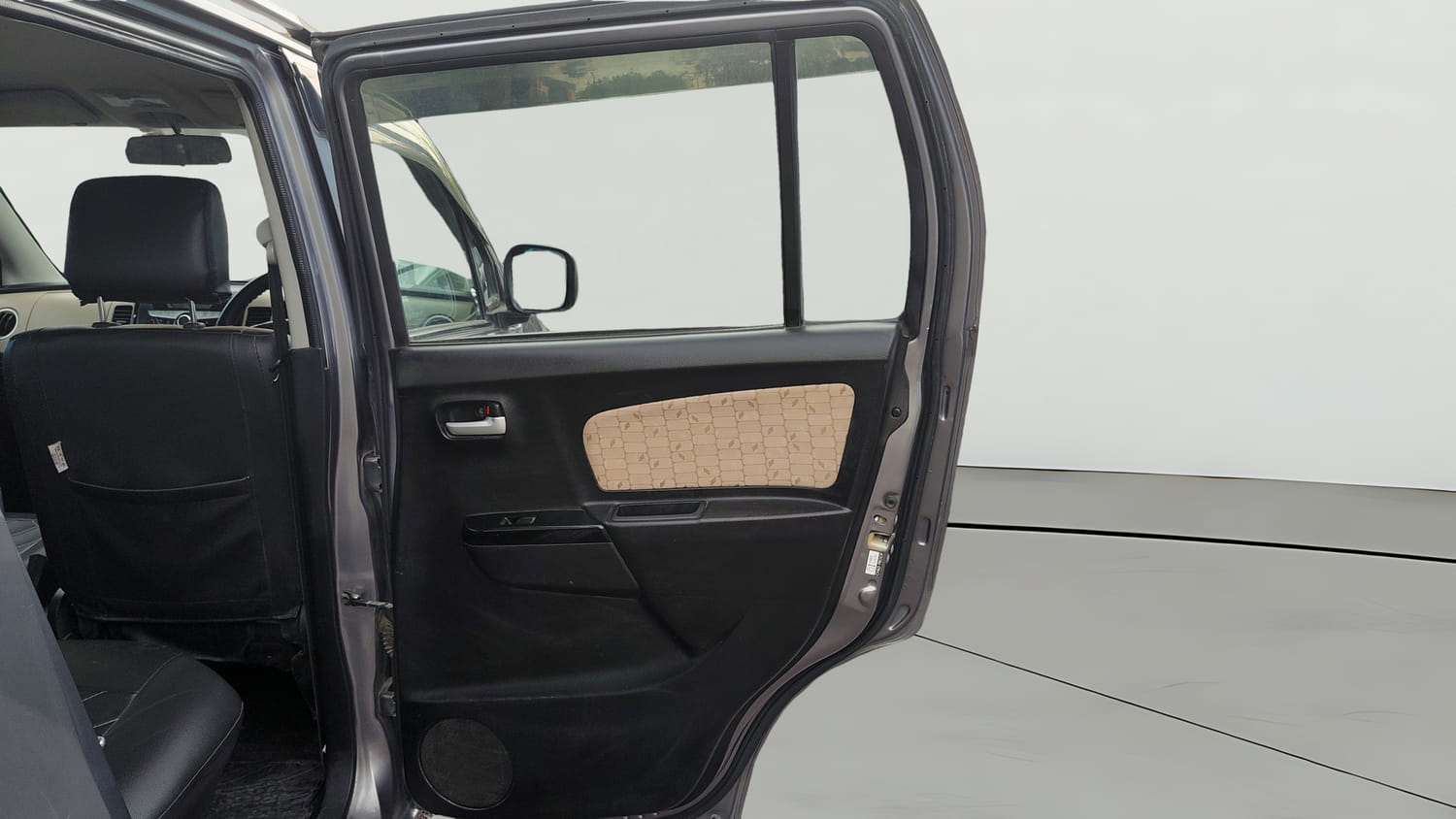 Used 2017 Maruti Suzuki Wagon R 1.0 VXI AMT Petrol Automatic interior RIGHT REAR DOOR OPEN VIEW