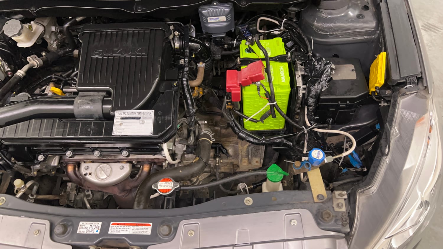 Used 2017 Maruti Suzuki Ciaz ZXI+ CNG (Outside Fitted) Cng Manual engine ENGINE LEFT SIDE VIEW