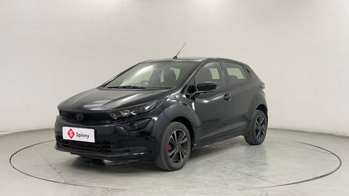 Used 2021 Tata Altroz XZ Plus i-Turbo Petrol Dark Edition Petrol Manual exterior LEFT FRONT CORNER VIEW