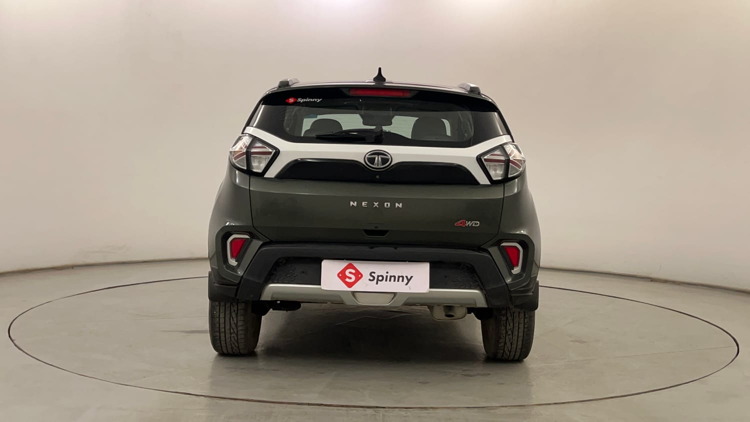 Used 2021 Tata Nexon XZ Plus (O) Petrol Manual exterior BACK VIEW