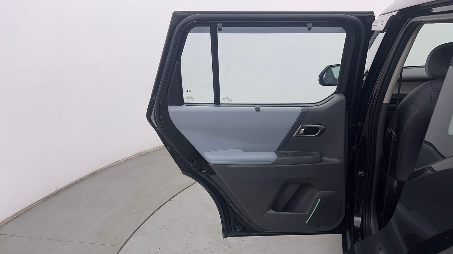 Used 2025 Kia Syros HTX 1.5 Diesel 6MT Diesel Manual interior LEFT REAR DOOR OPEN VIEW