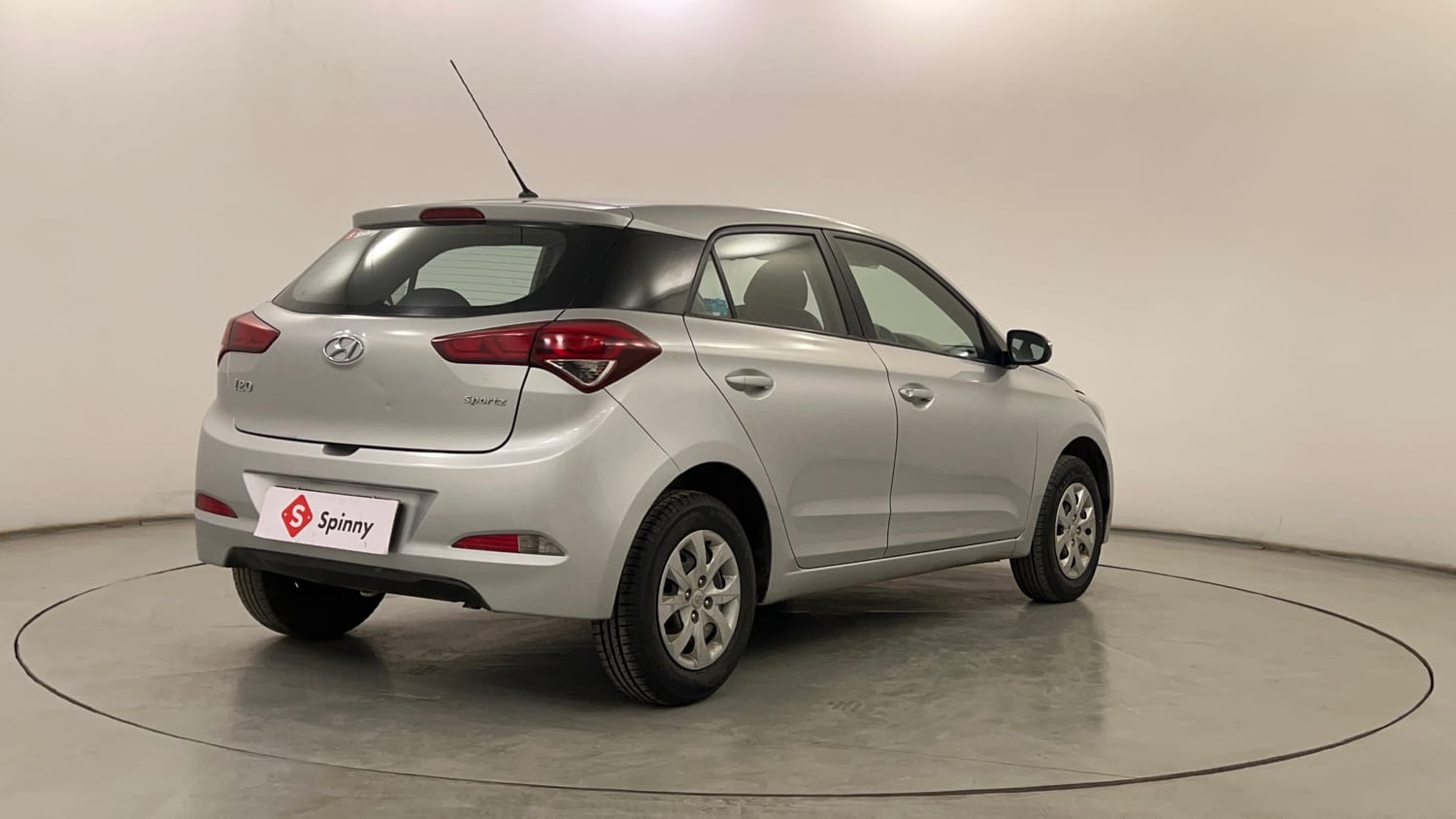 Used 2017 Hyundai Elite i20 Sportz 1.2 Petrol Manual exterior RIGHT REAR CORNER VIEW