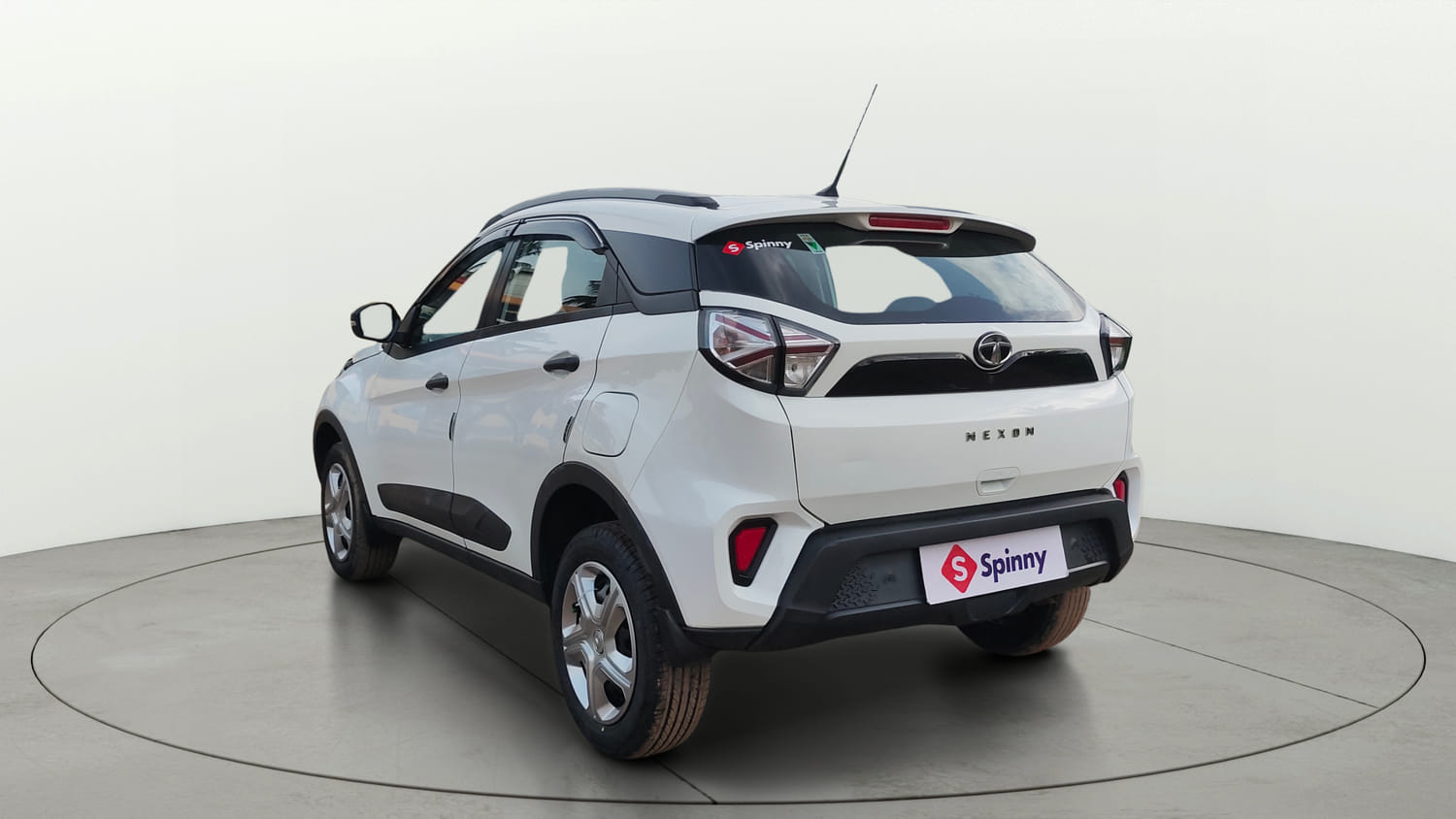 Used 2023 Tata Nexon XMA (S) Diesel Diesel Automatic exterior LEFT REAR CORNER VIEW