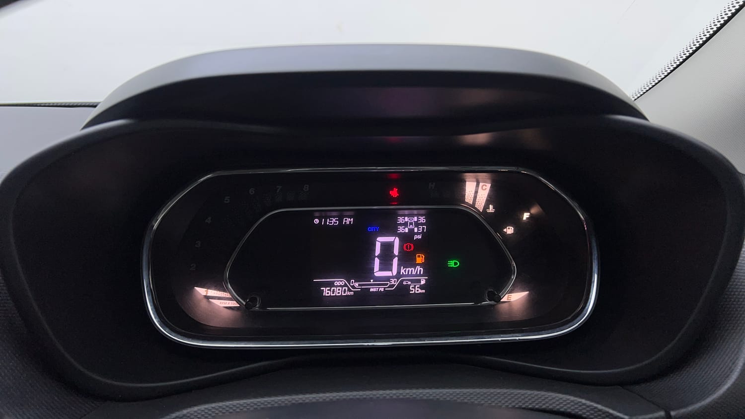 Used 2022 Tata Nexon XZ Plus (HS) Petrol Manual interior CLUSTERMETER VIEW