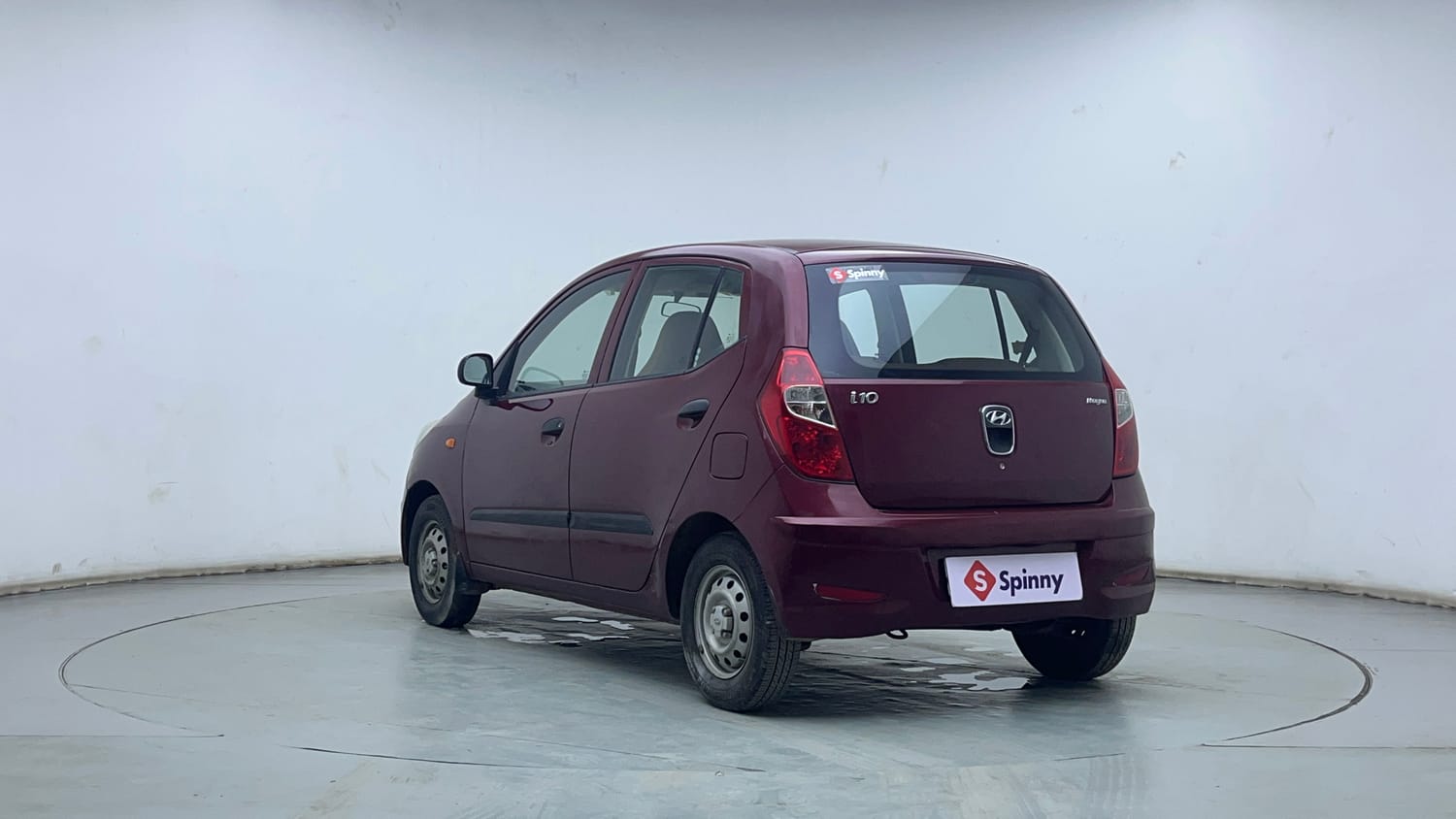Used 2014 Hyundai i10 Magna 1.1 iRDE2 Petrol Manual exterior LEFT REAR CORNER VIEW