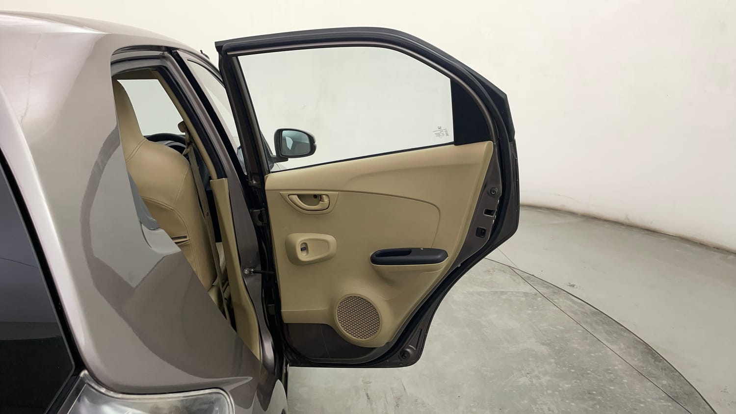 Used 2015 Honda Brio S MT Petrol Manual interior RIGHT REAR DOOR OPEN VIEW
