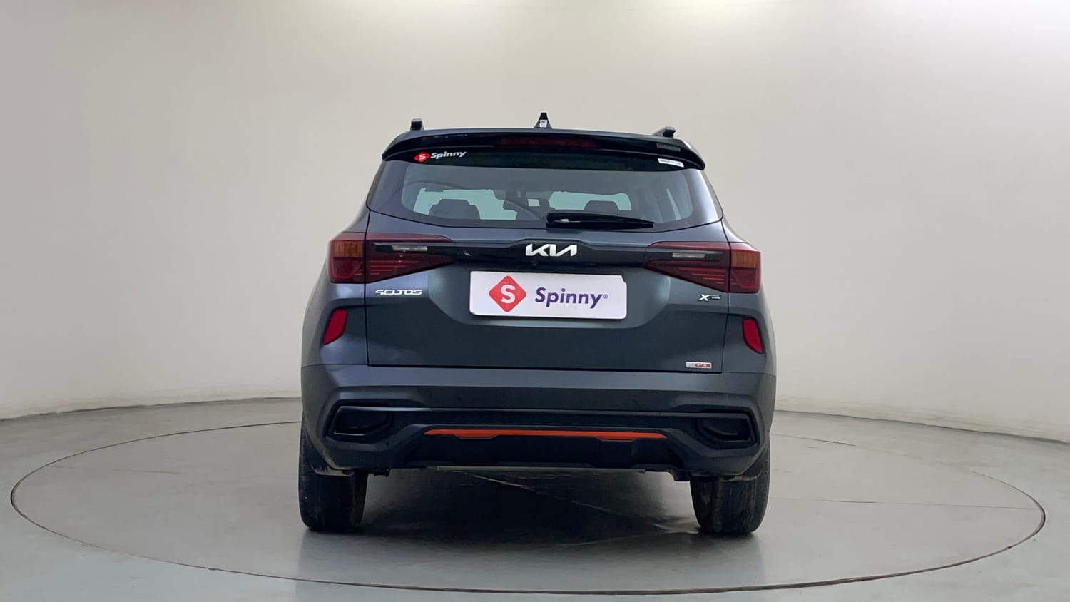 Used 2022 Kia Seltos X Line 1.4 DCT Petrol Automatic exterior BACK VIEW