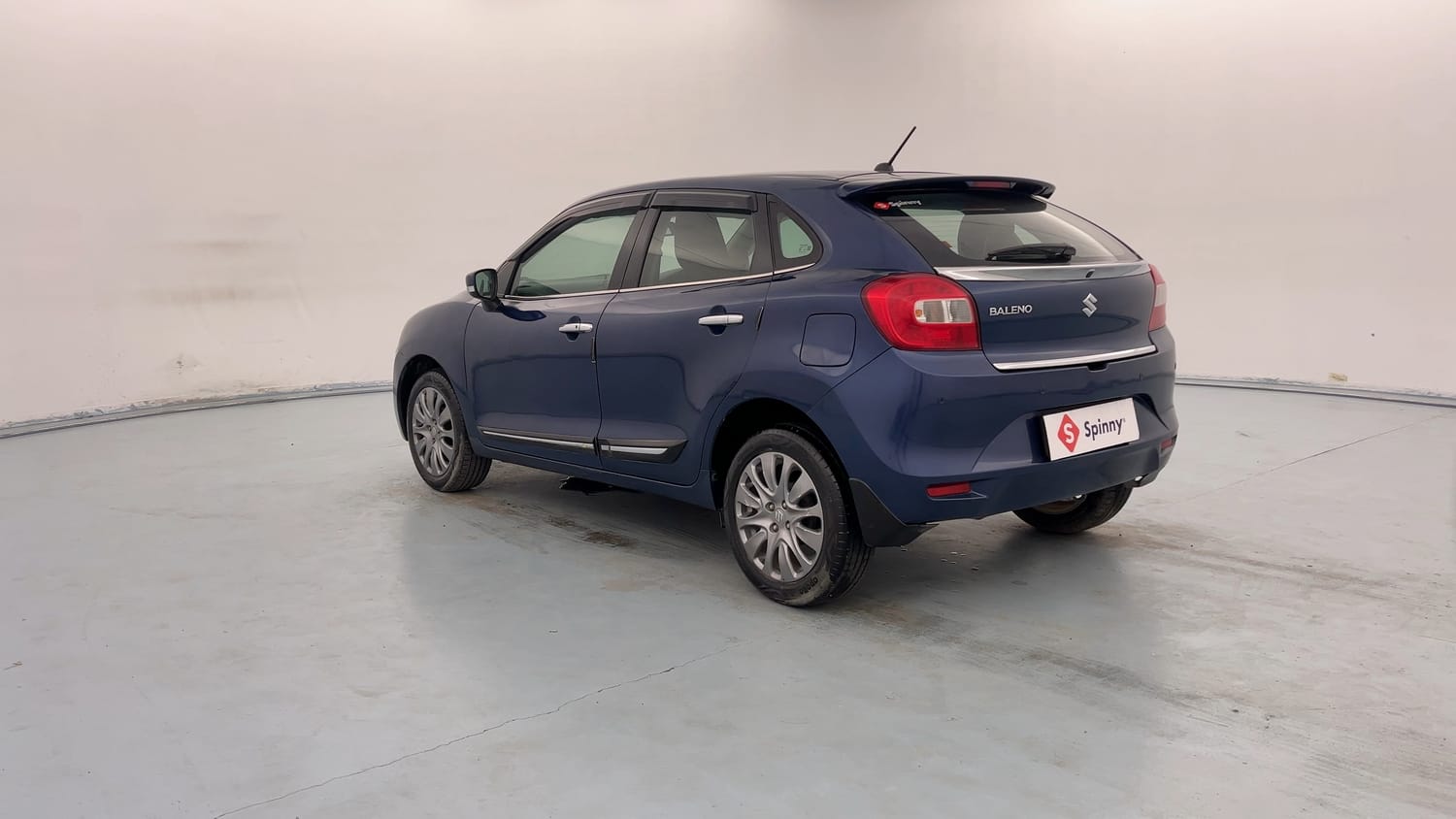 Used 2018 Maruti Suzuki Baleno Zeta 1.2 AT Petrol Automatic exterior LEFT REAR CORNER VIEW