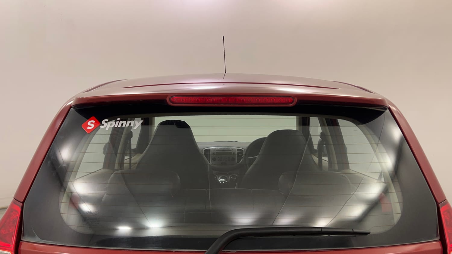 Used 2013 Hyundai i10 Sportz 1.2 AT Kappa2 Petrol Automatic exterior BACK WINDSHIELD VIEW