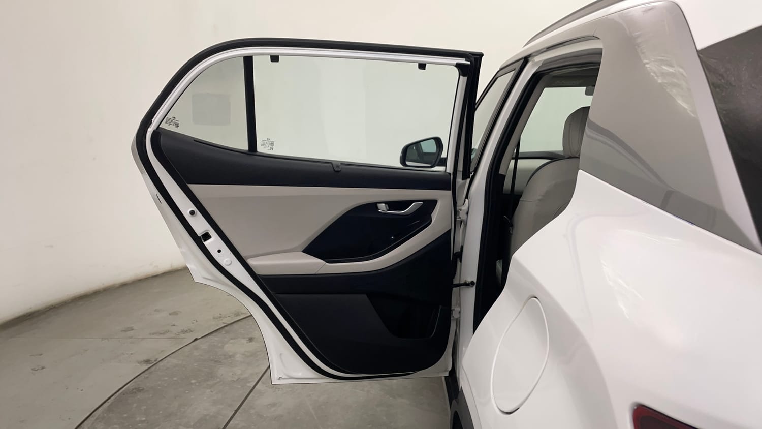 Used 2022 Hyundai Creta SX 1.5 Petrol Petrol Manual interior LEFT REAR DOOR OPEN VIEW