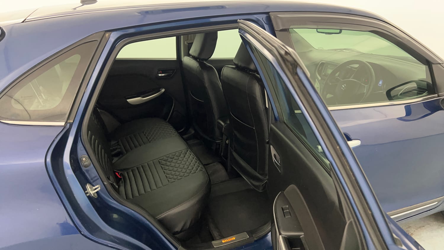Used 2018 Maruti Suzuki Baleno Zeta 1.2 AT Petrol Automatic interior RIGHT SIDE REAR DOOR CABIN VIEW