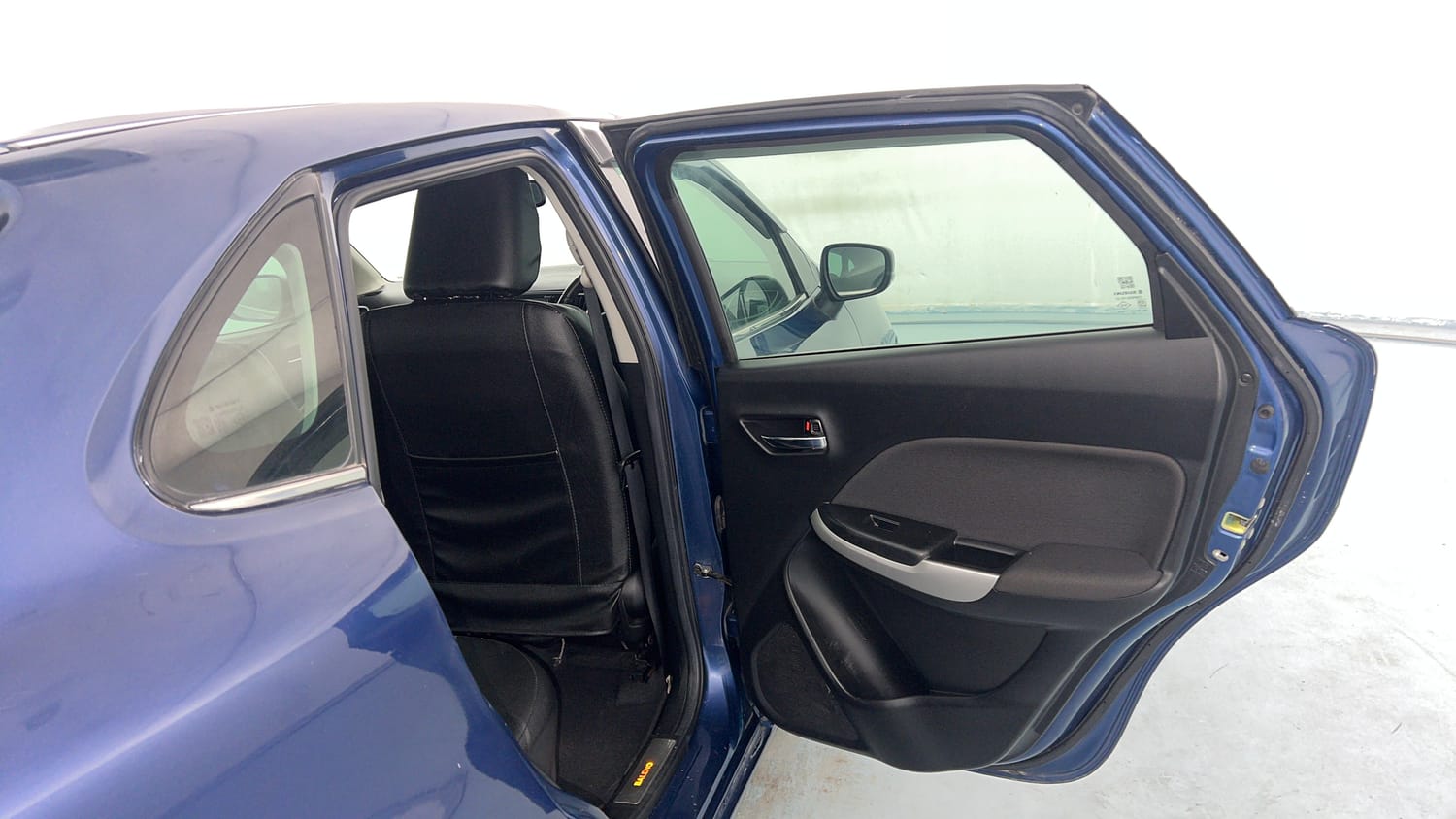 Used 2018 Maruti Suzuki Baleno Zeta 1.2 AT Petrol Automatic interior RIGHT REAR DOOR OPEN VIEW