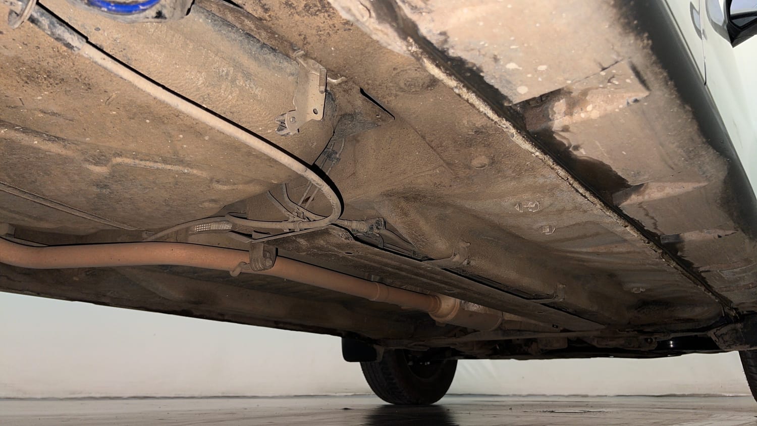 Used 2016 Renault Duster 110 PS RXL 4X2 MT Diesel Manual extra REAR RIGHT UNDERBODY VIEW