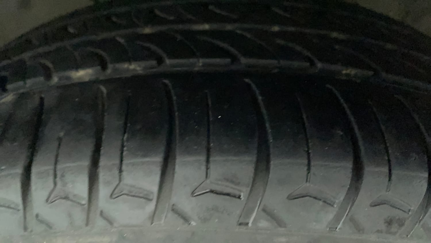 Used 2021 Honda Jazz ZX CVT Petrol Automatic tyres LEFT FRONT TYRE TREAD VIEW