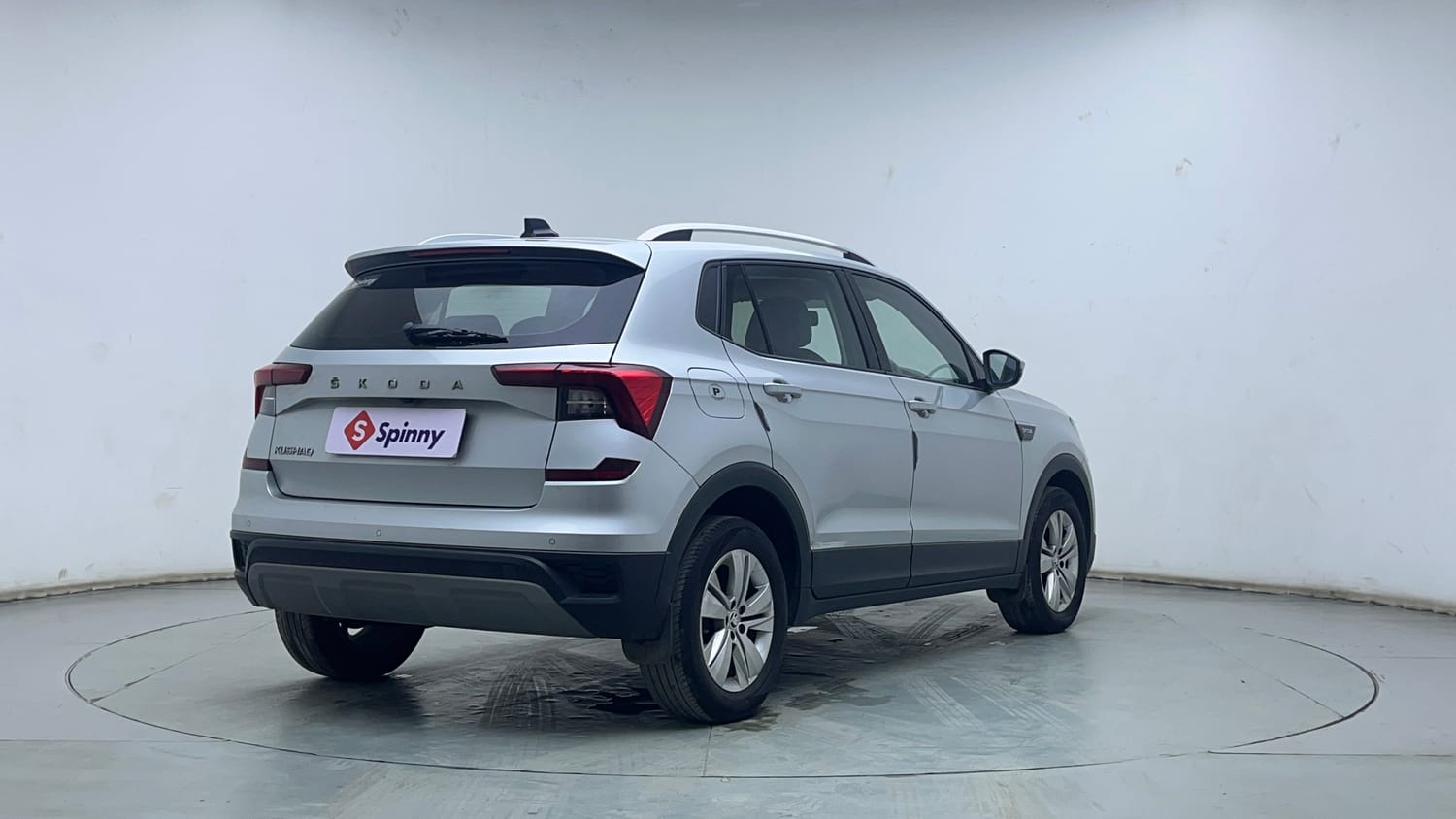 Used 2023 Skoda Kushaq Ambition 1.0L TSI MT Petrol Manual exterior RIGHT REAR CORNER VIEW