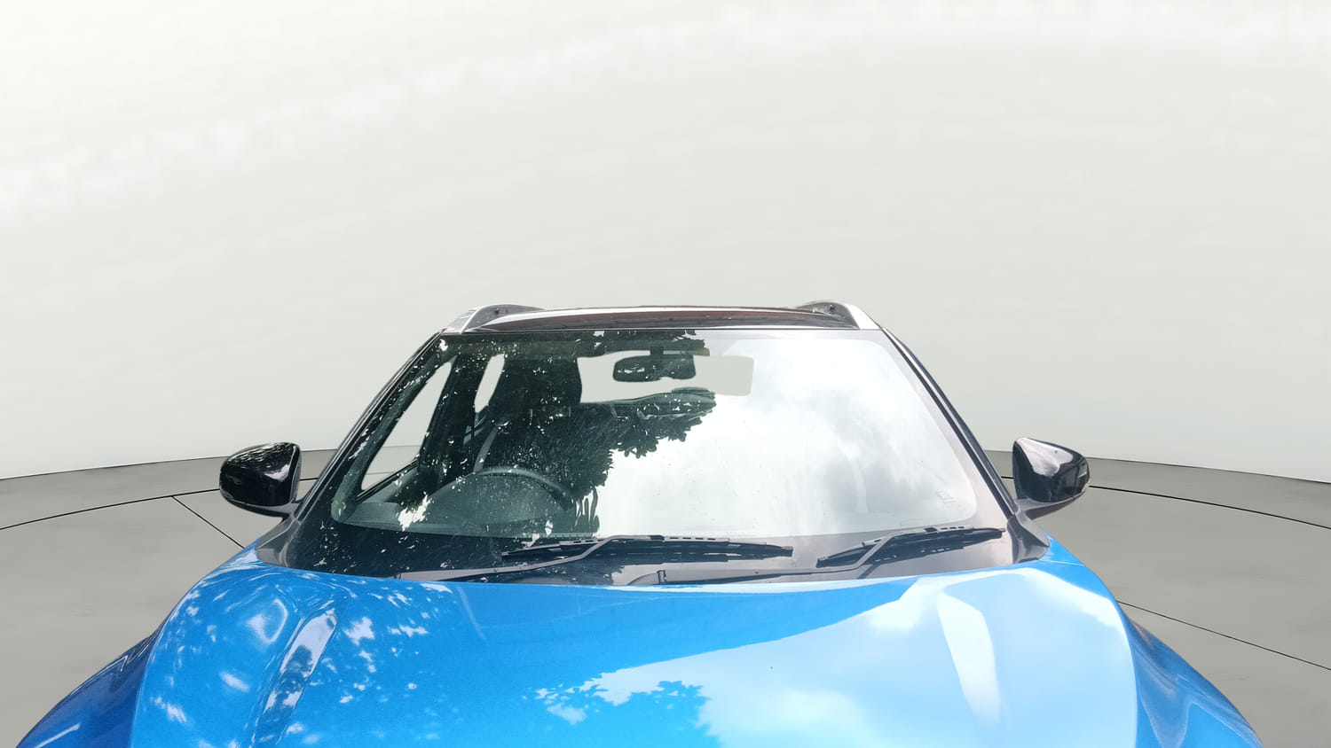 Used 2023 Nissan Magnite XV AMT Petrol Automatic exterior FRONT WINDSHIELD VIEW