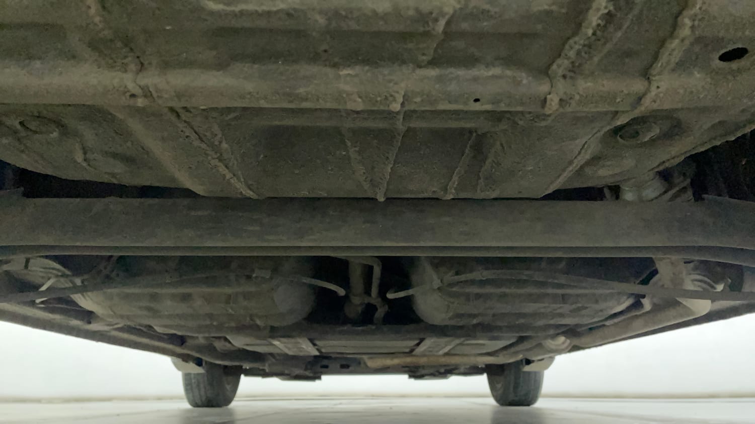 Used 2021 Honda Jazz ZX CVT Petrol Automatic extra REAR UNDERBODY VIEW (TAKEN FROM REAR)