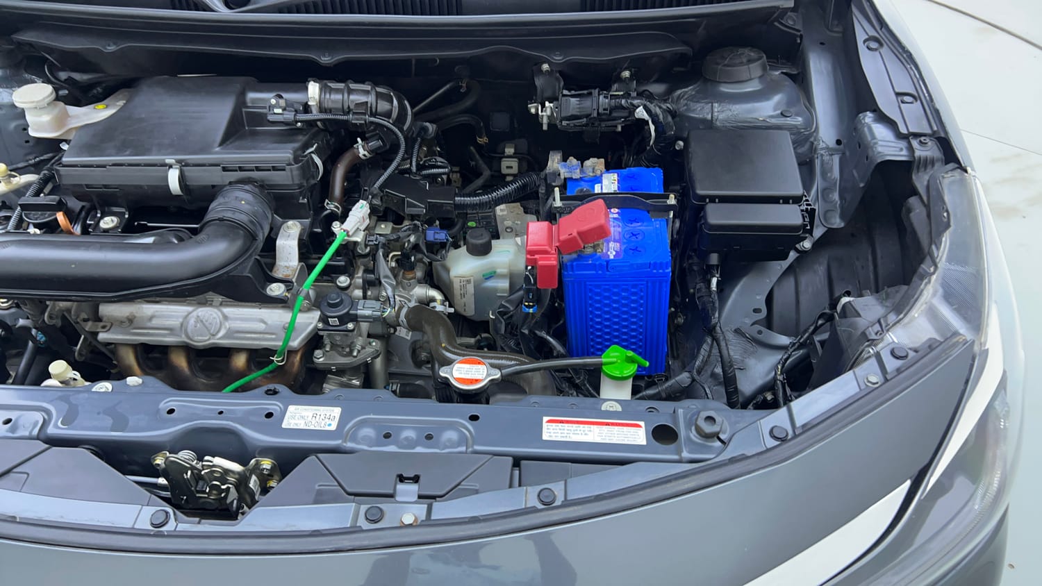 Used 2024 Toyota Glanza G AMT Petrol Automatic engine ENGINE LEFT SIDE VIEW