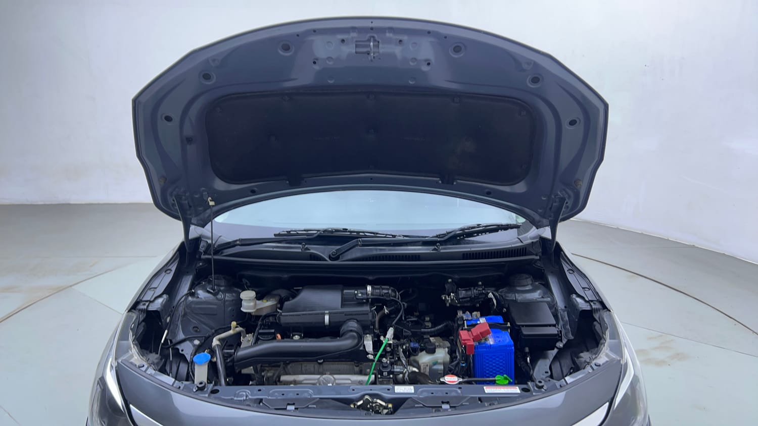 Used 2024 Toyota Glanza G AMT Petrol Automatic engine ENGINE & BONNET OPEN FRONT VIEW