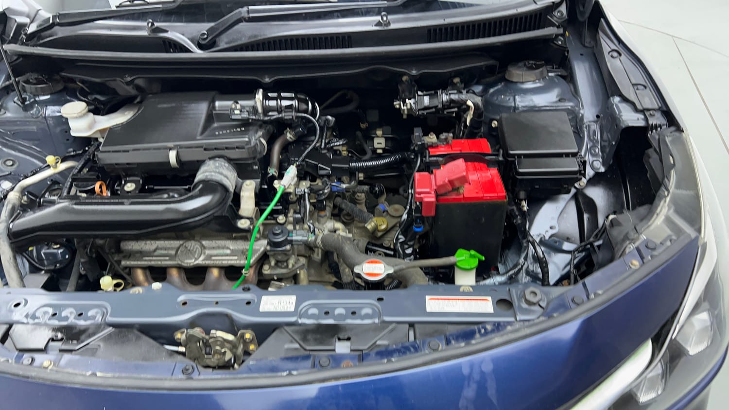 Used 2022 Maruti Suzuki Baleno Zeta MT Petrol Manual engine ENGINE LEFT SIDE VIEW