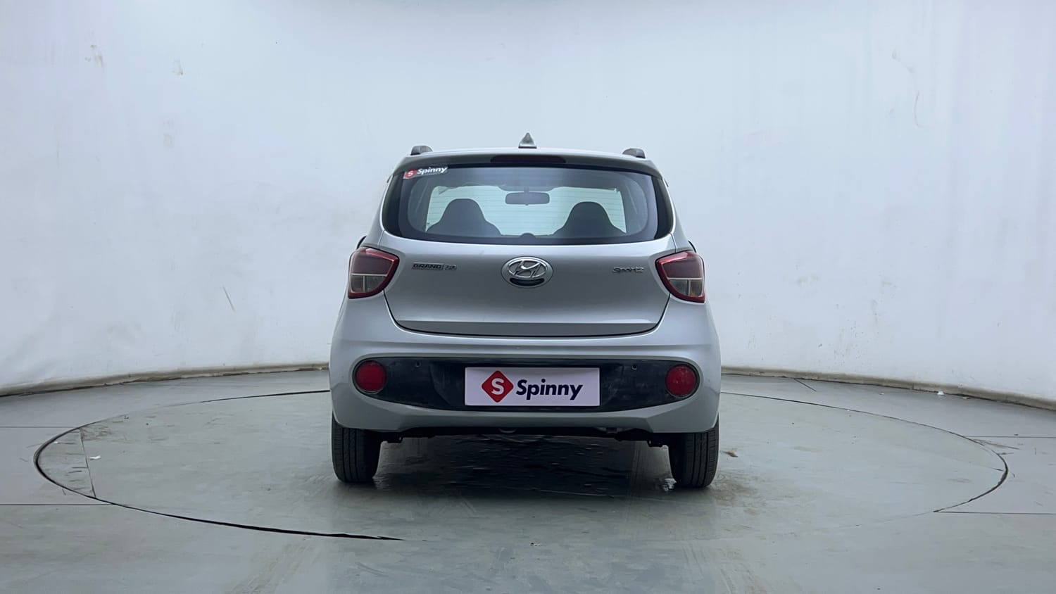 Used 2018 Hyundai Grand i10 Sportz AT 1.2 Kappa VTVT Petrol Automatic exterior BACK VIEW