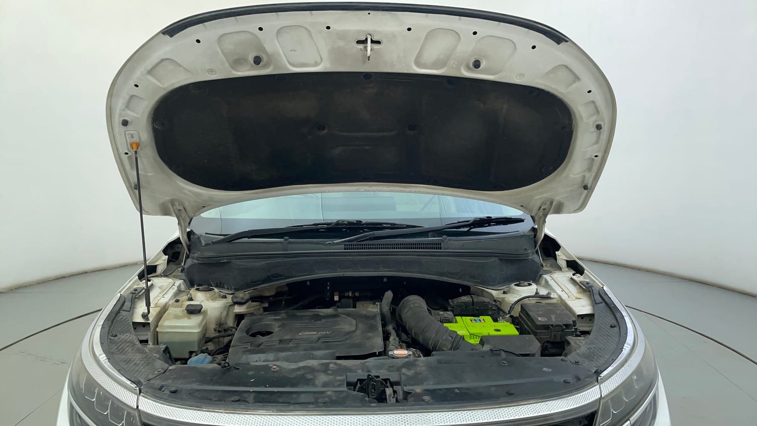 Used 2019 Kia Seltos HTX Plus 1.5 Diesel Diesel Manual engine ENGINE & BONNET OPEN FRONT VIEW