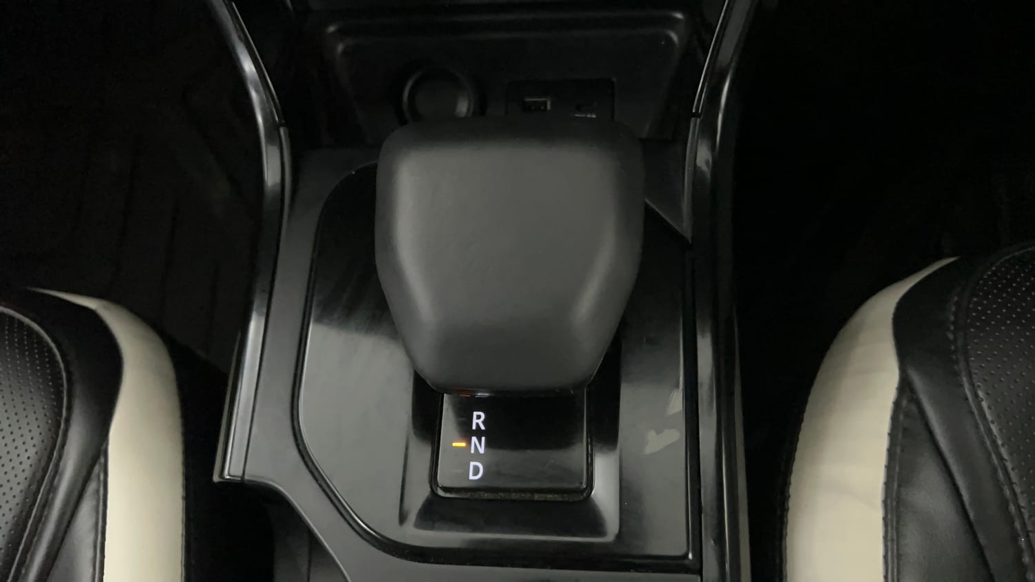 Used 2023 Tata Nexon Creative Plus S 1.2 Revotron Petrol 6AMT Petrol Automatic interior GEAR  KNOB VIEW