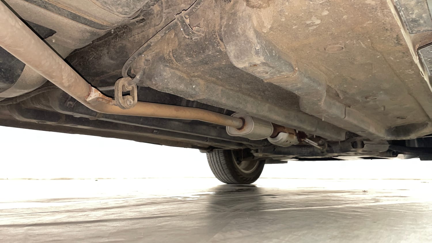 Used 2022 Hyundai Creta SX 1.5 Petrol Petrol Manual extra REAR RIGHT UNDERBODY VIEW