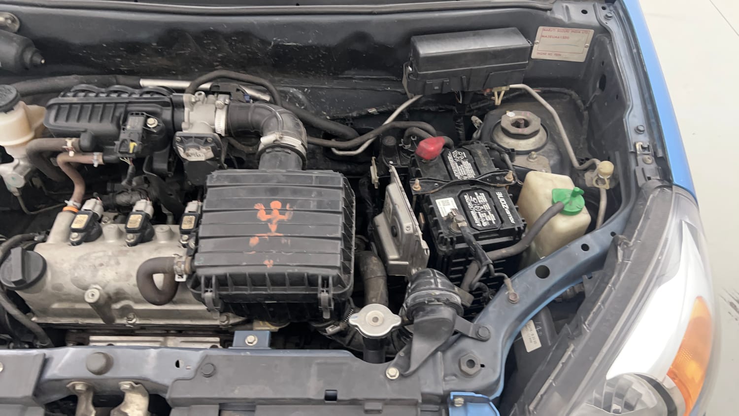 Used 2018 Maruti Suzuki Alto 800 VXi Petrol Manual engine ENGINE LEFT SIDE VIEW