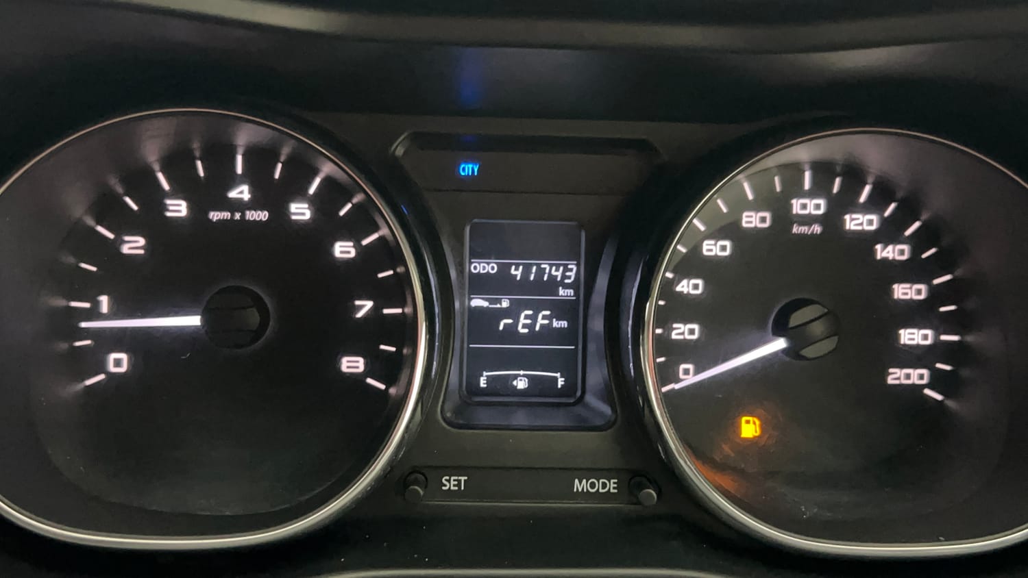 Used 2019 Tata Nexon XZ Plus Diesel Diesel Manual interior CLUSTERMETER VIEW