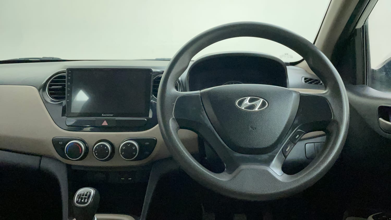 Used 2014 Hyundai Grand i10 Sportz 1.2 Kappa VTVT Petrol Manual interior STEERING VIEW
