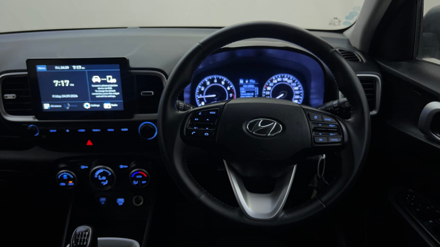 Used 2021 Hyundai Venue SX 1.0 Turbo iMT Petrol Manual interior STEERING VIEW
