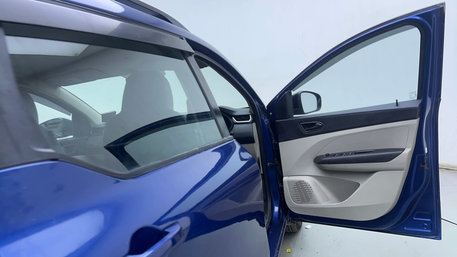 Used 2021 Renault Triber RXT Petrol Manual interior RIGHT FRONT DOOR OPEN VIEW