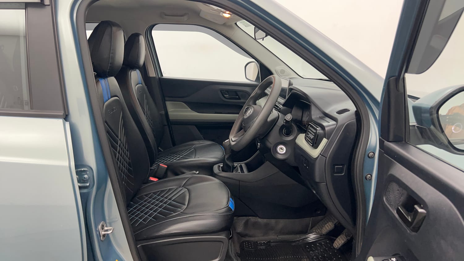 Used 2023 Tata Punch Adventure Rhythm Pack MT Petrol Manual interior RIGHT SIDE FRONT DOOR CABIN VIEW
