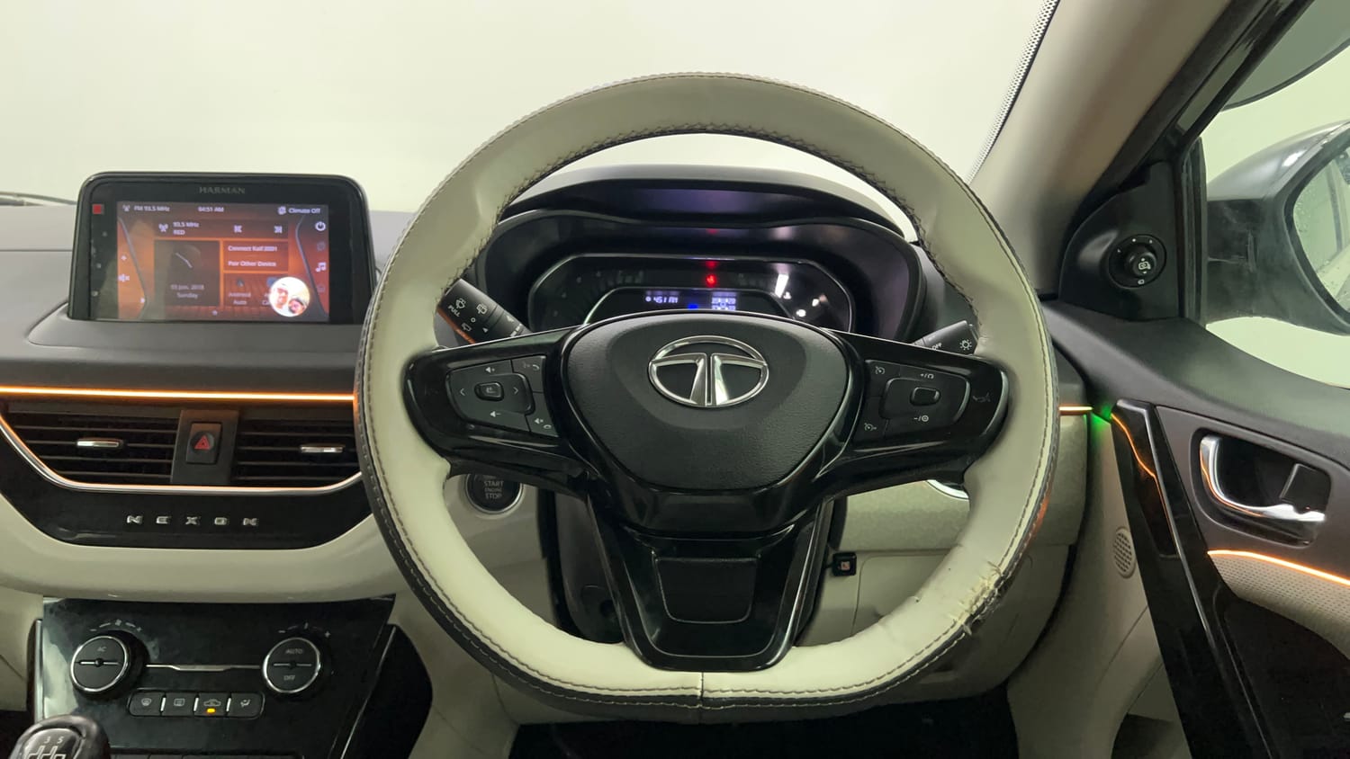 Used 2021 Tata Nexon XZ Plus (O) Petrol Manual interior STEERING VIEW