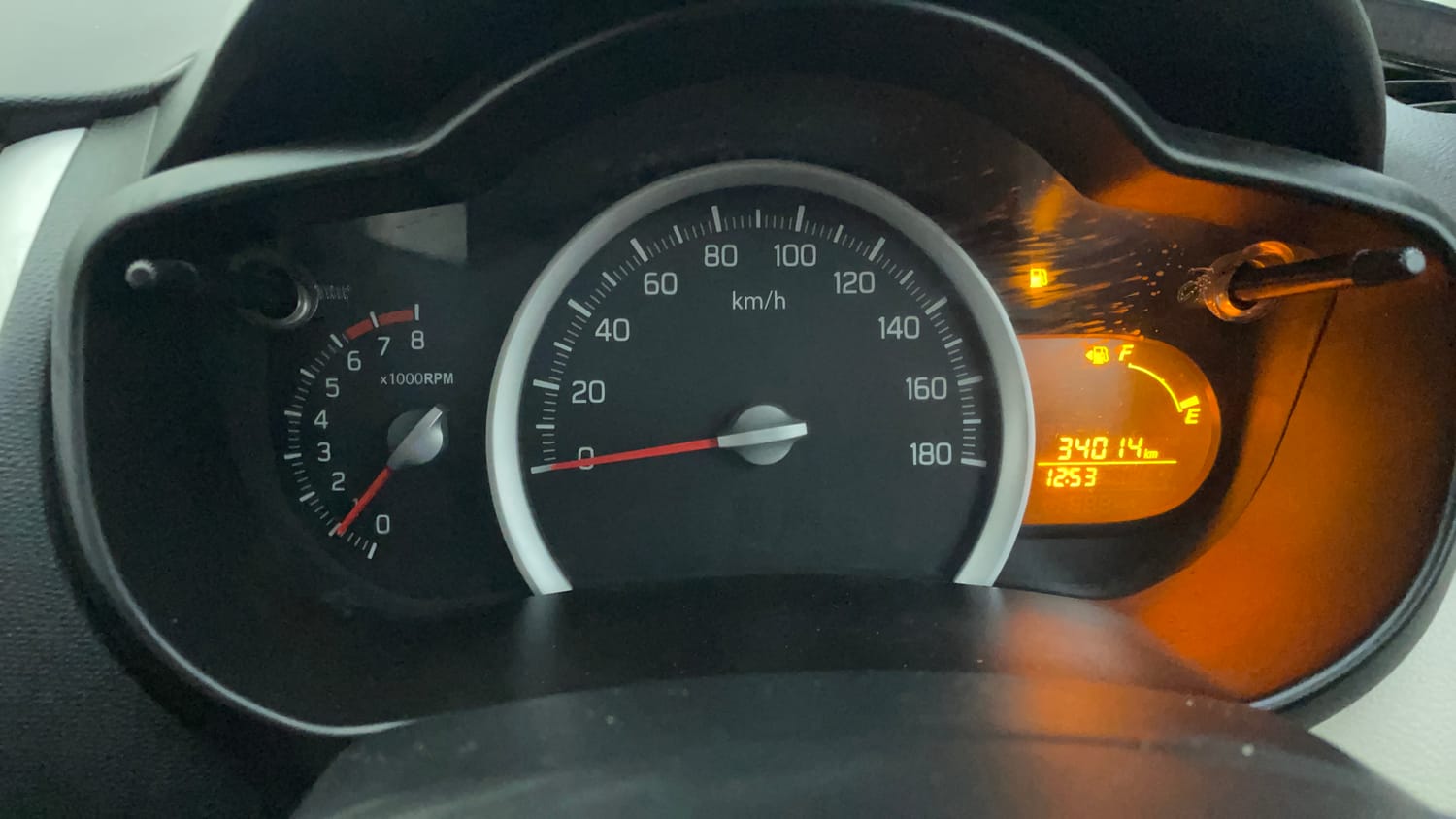 Used 2018 Maruti Suzuki Celerio ZXi Petrol Manual interior CLUSTERMETER VIEW