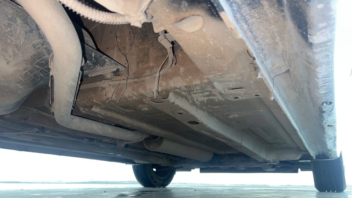 Used 2023 Tata Altroz XM Petrol Petrol Manual extra REAR RIGHT UNDERBODY VIEW