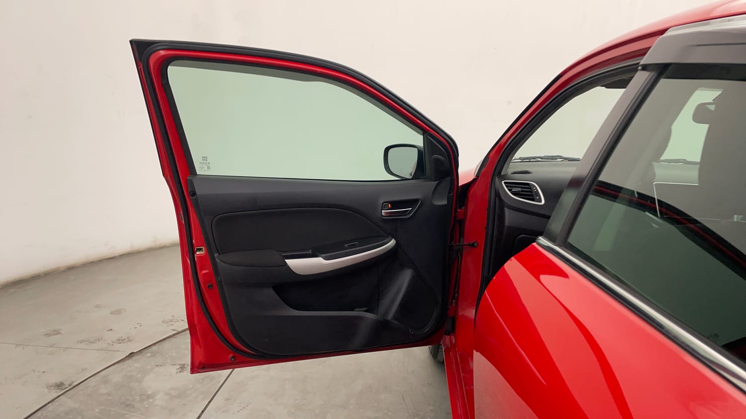 Used 2019 Maruti Suzuki Baleno Alpha 1.2 AT Petrol Automatic interior LEFT FRONT DOOR OPEN VIEW