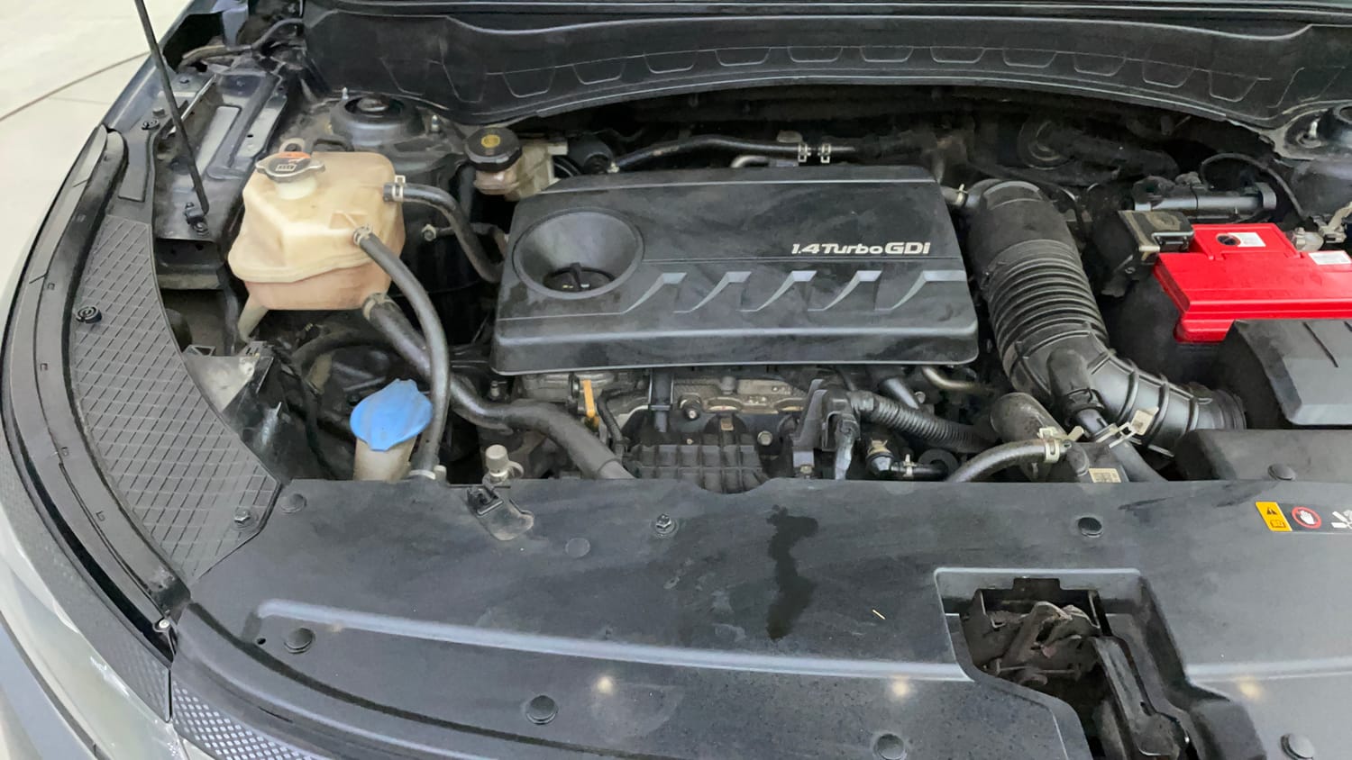 Used 2022 Kia Seltos X Line 1.4 DCT Petrol Automatic engine ENGINE RIGHT SIDE VIEW