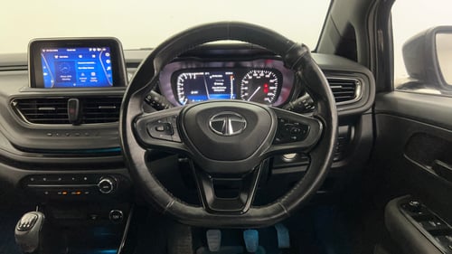 Used 2021 Tata Altroz XZ Plus i-Turbo Petrol Dark Edition Petrol Manual interior STEERING VIEW