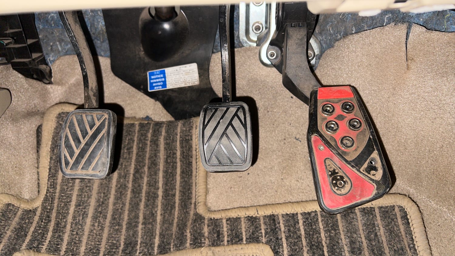 Used 2017 Maruti Suzuki Ciaz ZXI+ CNG (Outside Fitted) Cng Manual interior PEDALS VIEW