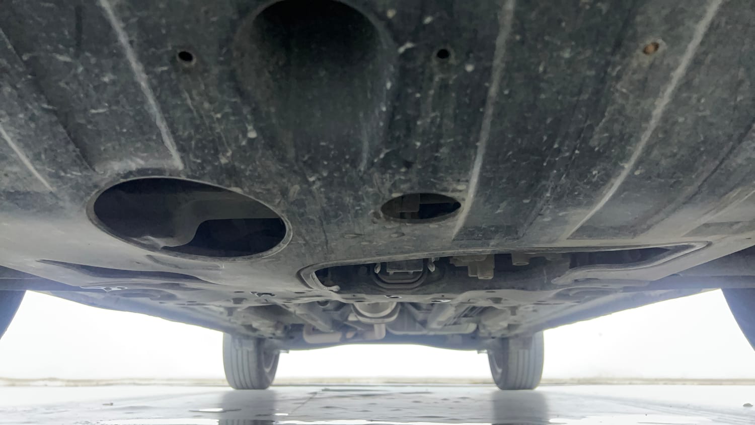 Used 2020 Hyundai Creta SX 1.5 Petrol IVT Petrol Automatic extra FRONT LEFT UNDERBODY VIEW