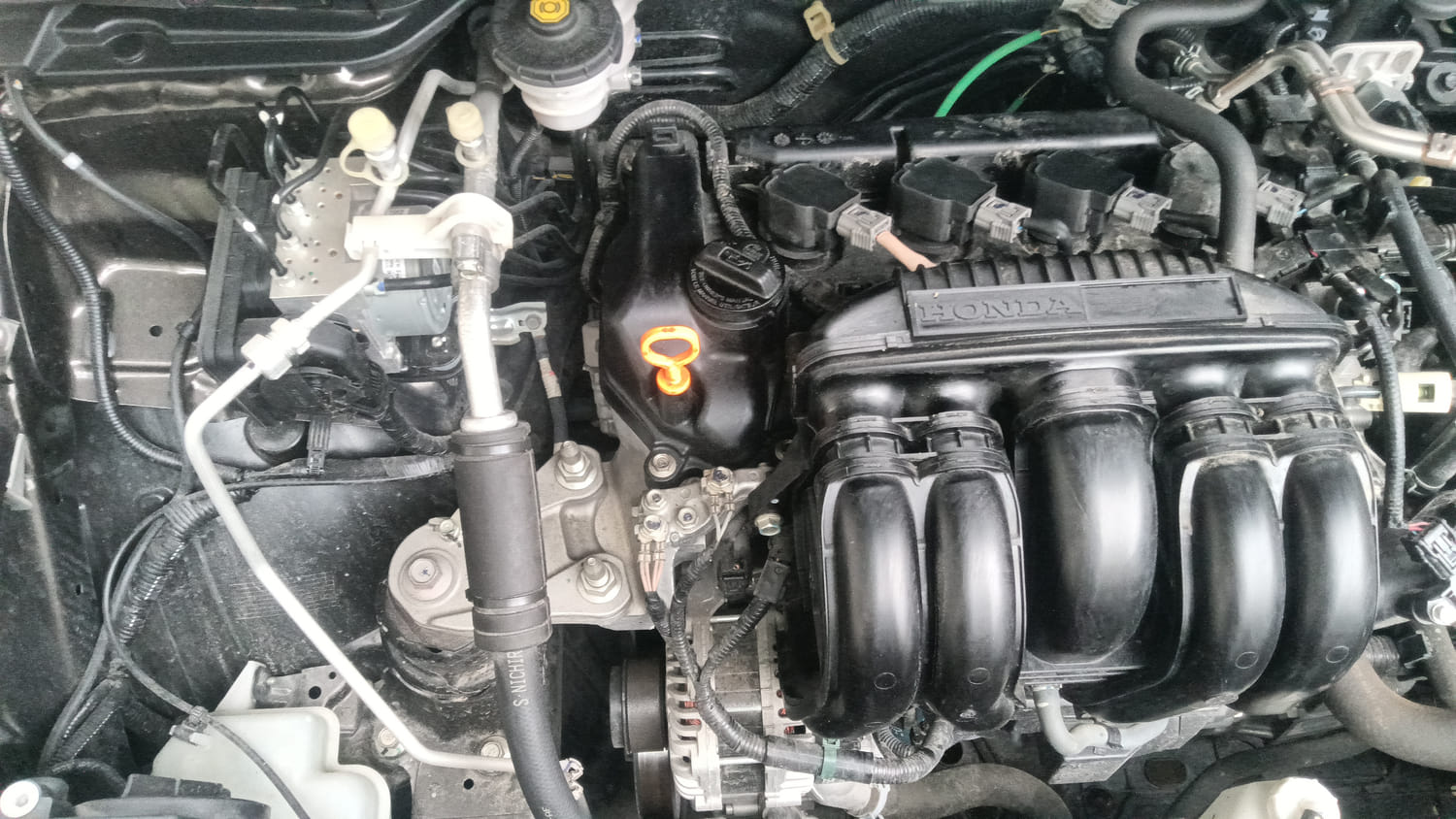 Used 2024 Honda City V Petrol CVT Petrol Automatic engine ENGINE RIGHT SIDE VIEW