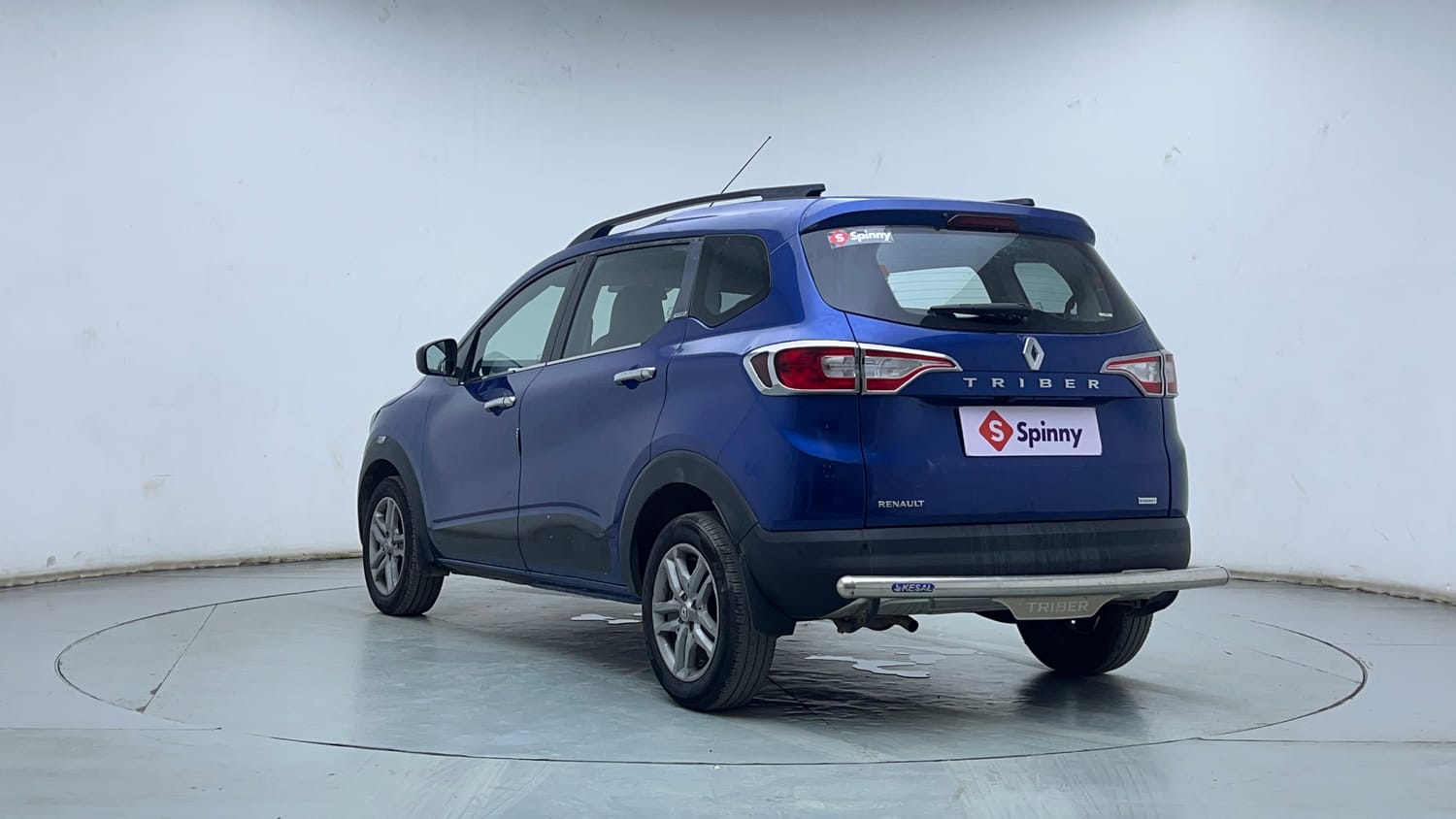 Used 2020 Renault Triber RXZ Petrol Manual exterior LEFT REAR CORNER VIEW