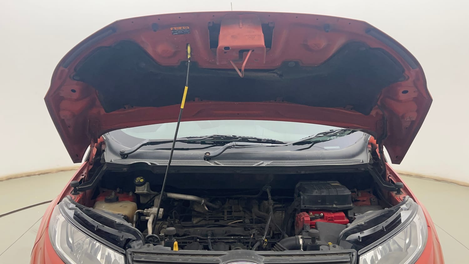 Used 2017 Ford EcoSport Titanium 1.5L Ti-VCT AT Petrol Automatic engine ENGINE & BONNET OPEN FRONT VIEW